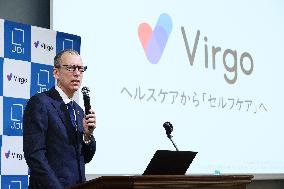 Japan Display's health monitoring service "Virgo" presentation